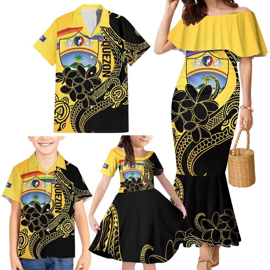 Quezon Province Family Matching Mermaid Dress and Hawaiian Shirt Cocolandia Philippines Turtle LT14 - Polynesian Pride