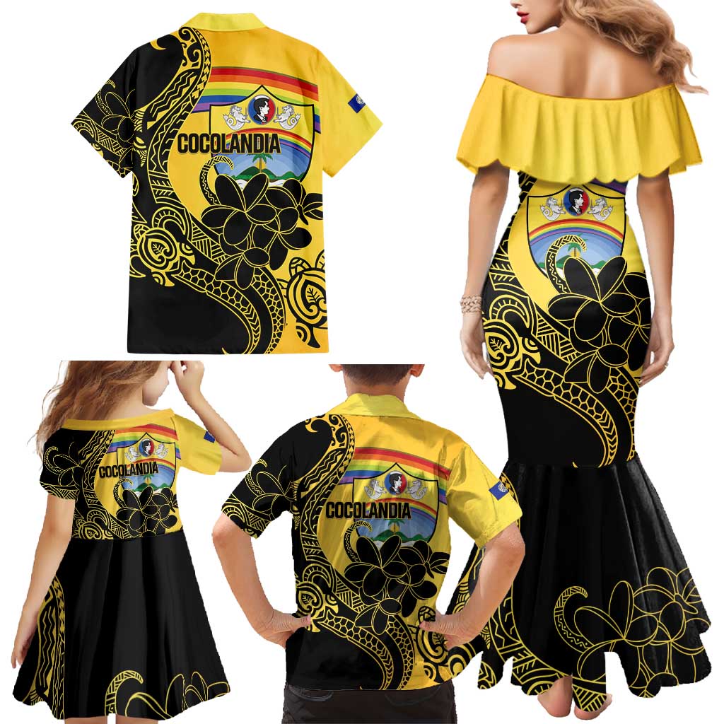 Quezon Province Family Matching Mermaid Dress and Hawaiian Shirt Cocolandia Philippines Turtle LT14 - Polynesian Pride
