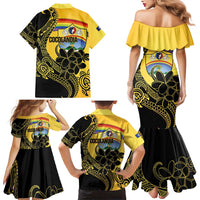 Quezon Province Family Matching Mermaid Dress and Hawaiian Shirt Cocolandia Philippines Turtle LT14 - Polynesian Pride
