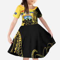 Quezon Province Kid Short Sleeve Dress Cocolandia Philippines Turtle