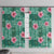 Cyan Hawaii Hibiscus With Tropical Flowers Motifs Window Curtain - Polynesian Pride