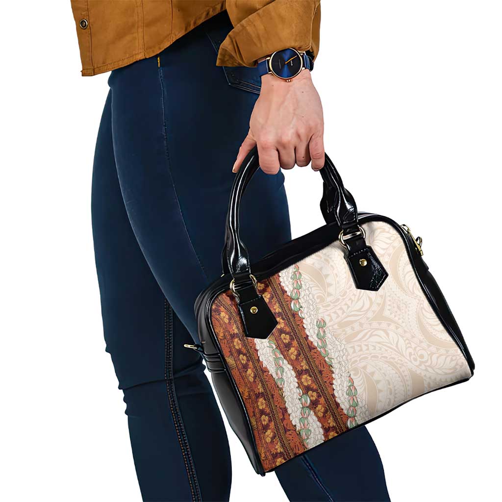 Aloha Hawaii Mikioi Lei Shoulder Handbag Cattail Red Tropical Flower Pattern LT14 - Polynesian Pride