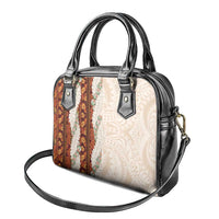 Aloha Hawaii Mikioi Lei Shoulder Handbag Cattail Red Tropical Flower Pattern LT14 - Polynesian Pride