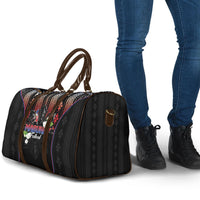 Mabuhay Philippines Festival Travel Bag Filipino Map Sampaguita Igorot Pattern LT14 - Polynesian Pride