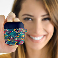 Japan Koinobori AirPods Case Japanese Koi Flag Waves Pattern