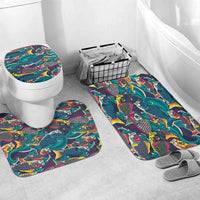 Japan Koinobori Bathroom Set Japanese Koi Flag Waves Pattern
