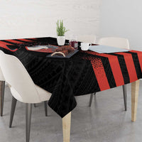 Custom New Caledonia Football Tablecloth Allez Les Cagous Polynesian Pattern LT14 - Polynesian Pride