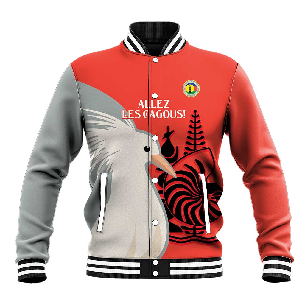 Custom Nouvelle-Caledonie Football Baseball Jacket Allez Les Cagous Simple Style