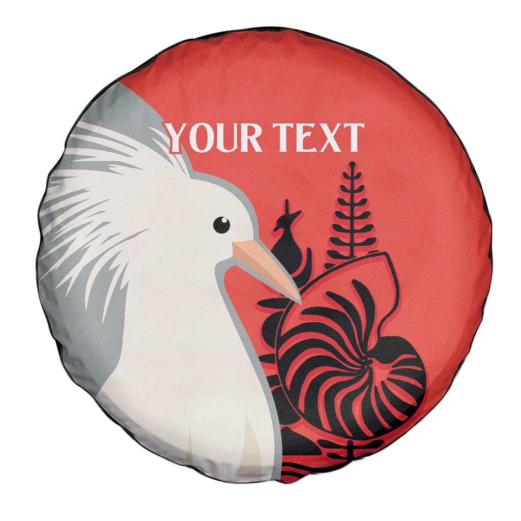 Custom Nouvelle-Caledonie Football Spare Tire Cover Allez Les Cagous Simple Style LT14 - Polynesian Pride