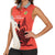 Custom Nouvelle-Caledonie Football Women Sleeveless Polo Shirt Allez Les Cagous Simple Style