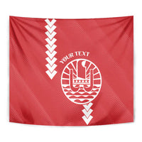 Custom Tahiti Football Tapestry Go Toa Aito
