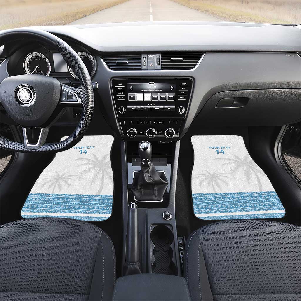 Custom Fiji Tapa Football Car Mats Go Bula Boy!
