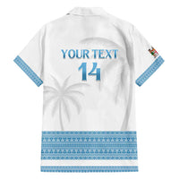 Custom Fiji Tapa Football Family Matching Off Shoulder Maxi Dress and Hawaiian Shirt Go Bula Boy! LT14 - Polynesian Pride