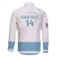 Custom Fiji Tapa Football Family Matching Puletasi and Hawaiian Shirt Go Bula Boy! LT14 - Polynesian Pride