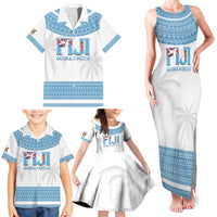 Custom Fiji Tapa Football Family Matching Tank Maxi Dress and Hawaiian Shirt Go Bula Boy! LT14 - Polynesian Pride