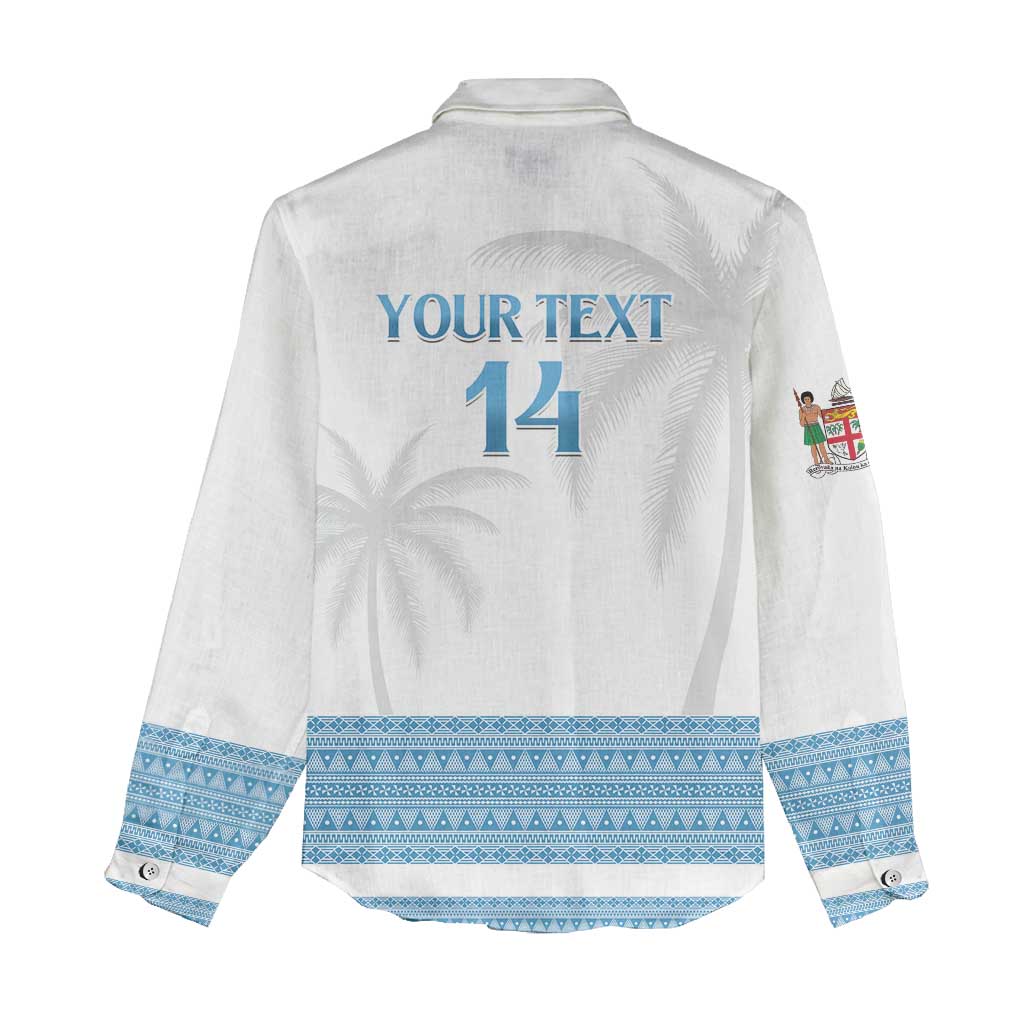 Custom Fiji Tapa Football Women Casual Shirt Go Bula Boy! LT14 - Polynesian Pride
