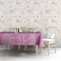 Custom New Zealand Silver Fern Rugby 2025 Tablecloth All Black Aotearoa Maori Pink LT14 - Polynesian Pride