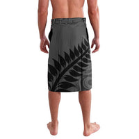 Custom New Zealand Silver Fern Rugby 2025 Lavalava Go Champions Aotearoa Maori Black LT14 - Polynesian Pride