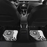 Philippines Eagle Sun Car Mats Filipino Agila Polynesian Tattoo Black Color