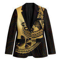 Philippines Eagle Sun Blazer Filipino Agila Polynesian Tattoo Gold Color