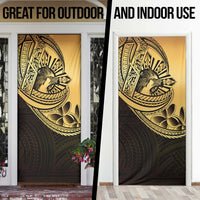 Philippines Eagle Sun Door Cover Filipino Agila Polynesian Tattoo Gold Color LT14 - Polynesian Pride