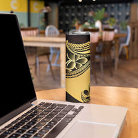 Philippines Eagle Sun Skinny Tumbler Filipino Agila Polynesian Tattoo Gold Color LT14 - Polynesian Pride