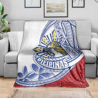 Philippines Eagle Sun Blanket Filipino Agila Polynesian Tattoo Flag Color