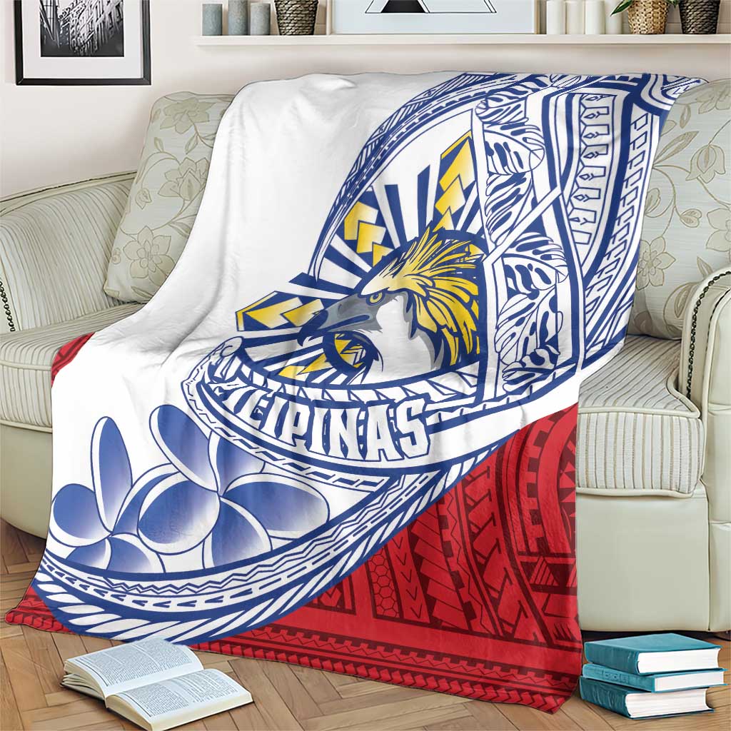 Philippines Eagle Sun Blanket Filipino Agila Polynesian Tattoo Flag Color