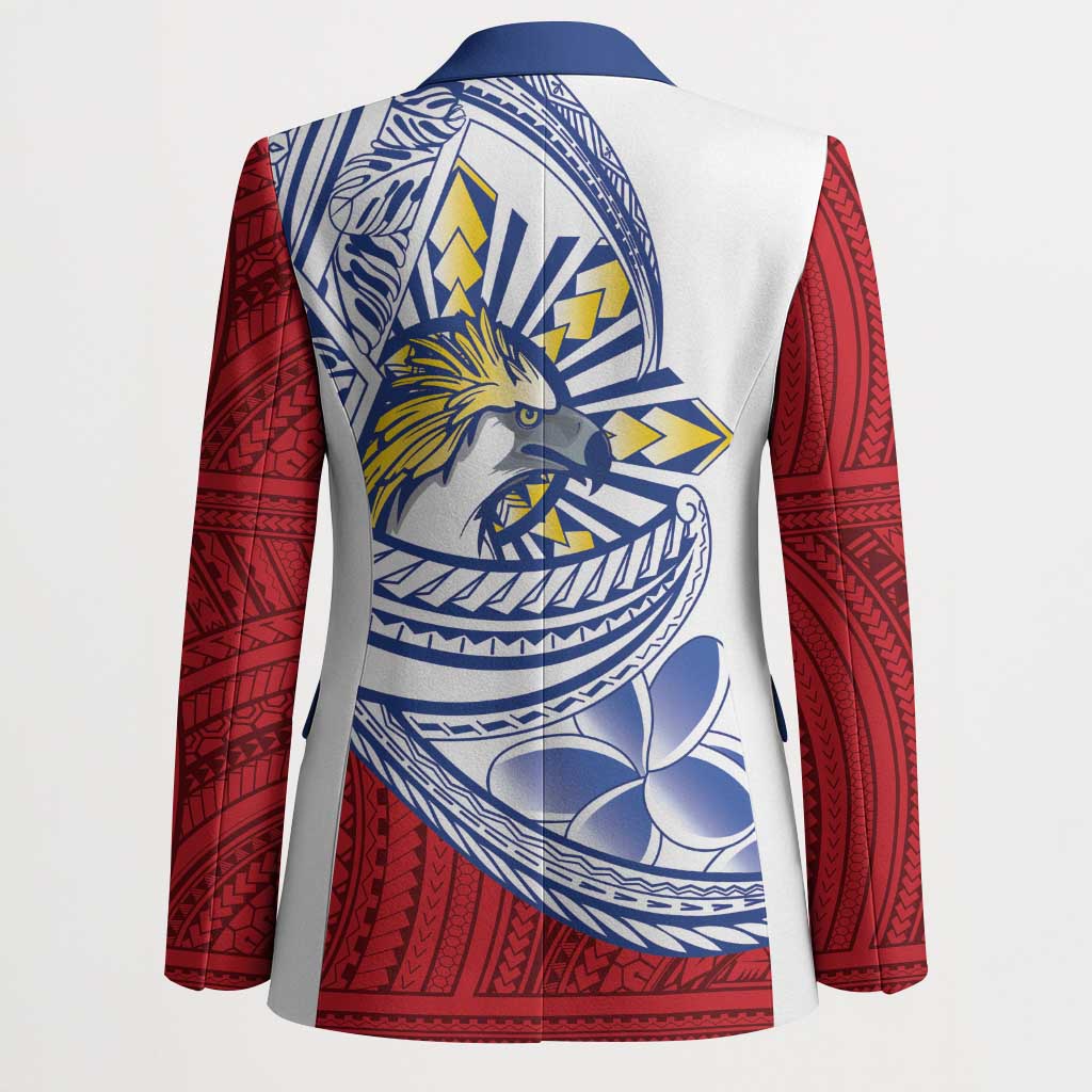 Philippines Eagle Sun Blazer Filipino Agila Polynesian Tattoo Flag Color