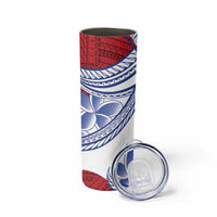Philippines Eagle Sun Skinny Tumbler Filipino Agila Polynesian Tattoo Flag Color LT14 - Polynesian Pride