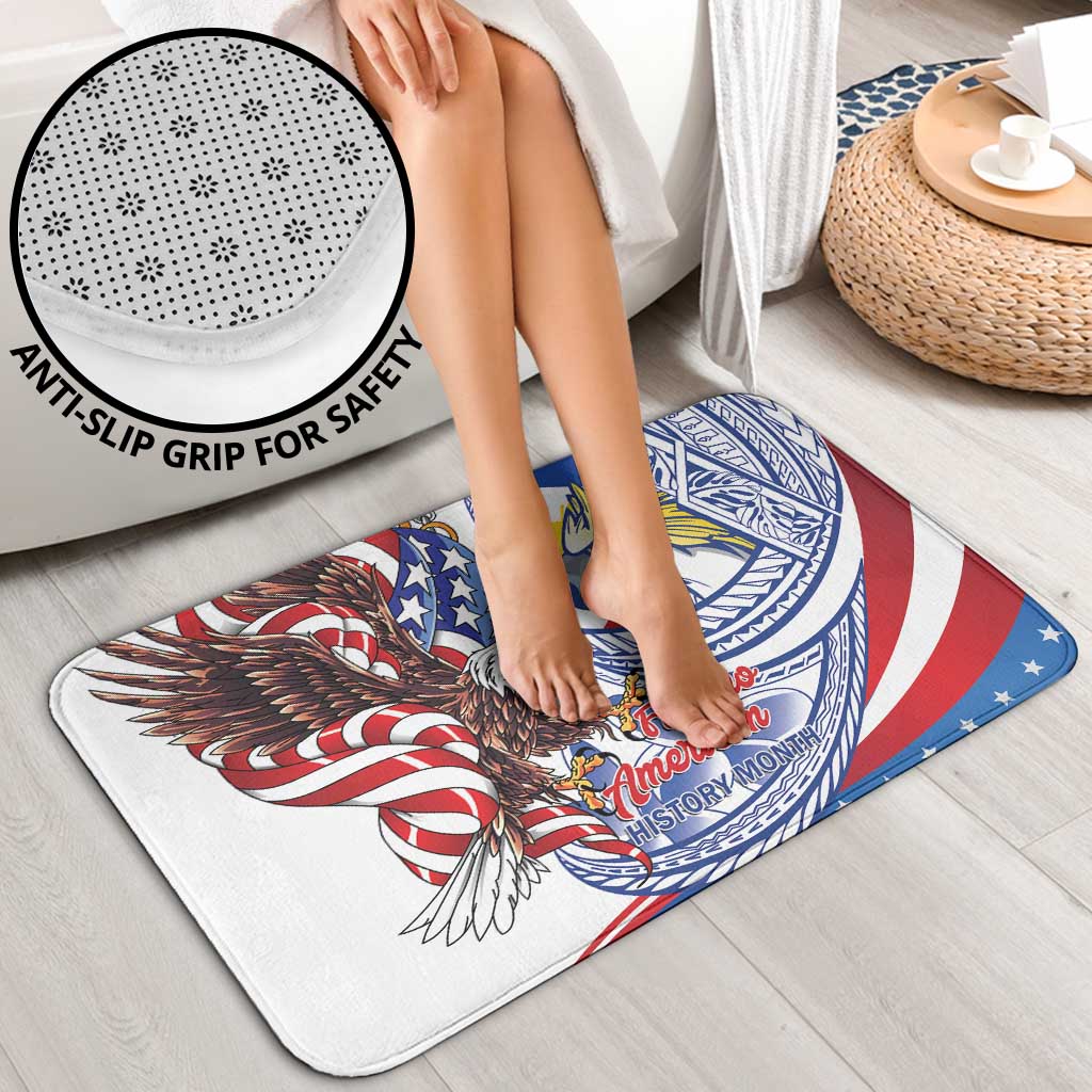 Filipino American History Month Bathroom Set Philippines Agila USA Eagle Mix Flag