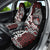 Personalised Aotearoa Bulldog Car Seat Cover New Zealand Maori Taniko Art