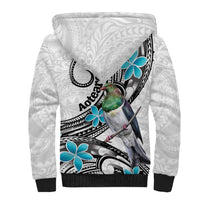 Aotearoa Te Ika-a-Maui Sherpa Hoodie South Island Kekeru Maori Koru LT14 - Polynesian Pride