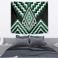 Green Aotearoa Taniko Poutama Patikitiki Tapestry LT14 - Polynesian Pride