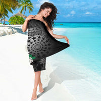 Cook Islands Tiare Maori With Conch Shell Sarong Pasifika Fest Polynesian Tattoo Black
