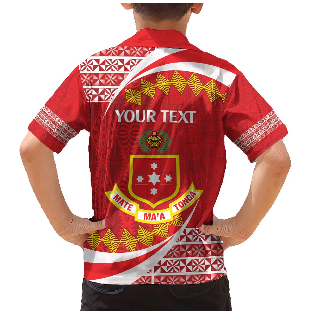 Personalised Kolisi Tonga College Atele Family Matching Mermaid Dress and Hawaiian Shirt Mate Maa Tonga 142 Years Anniversary LT14 - Polynesian Pride
