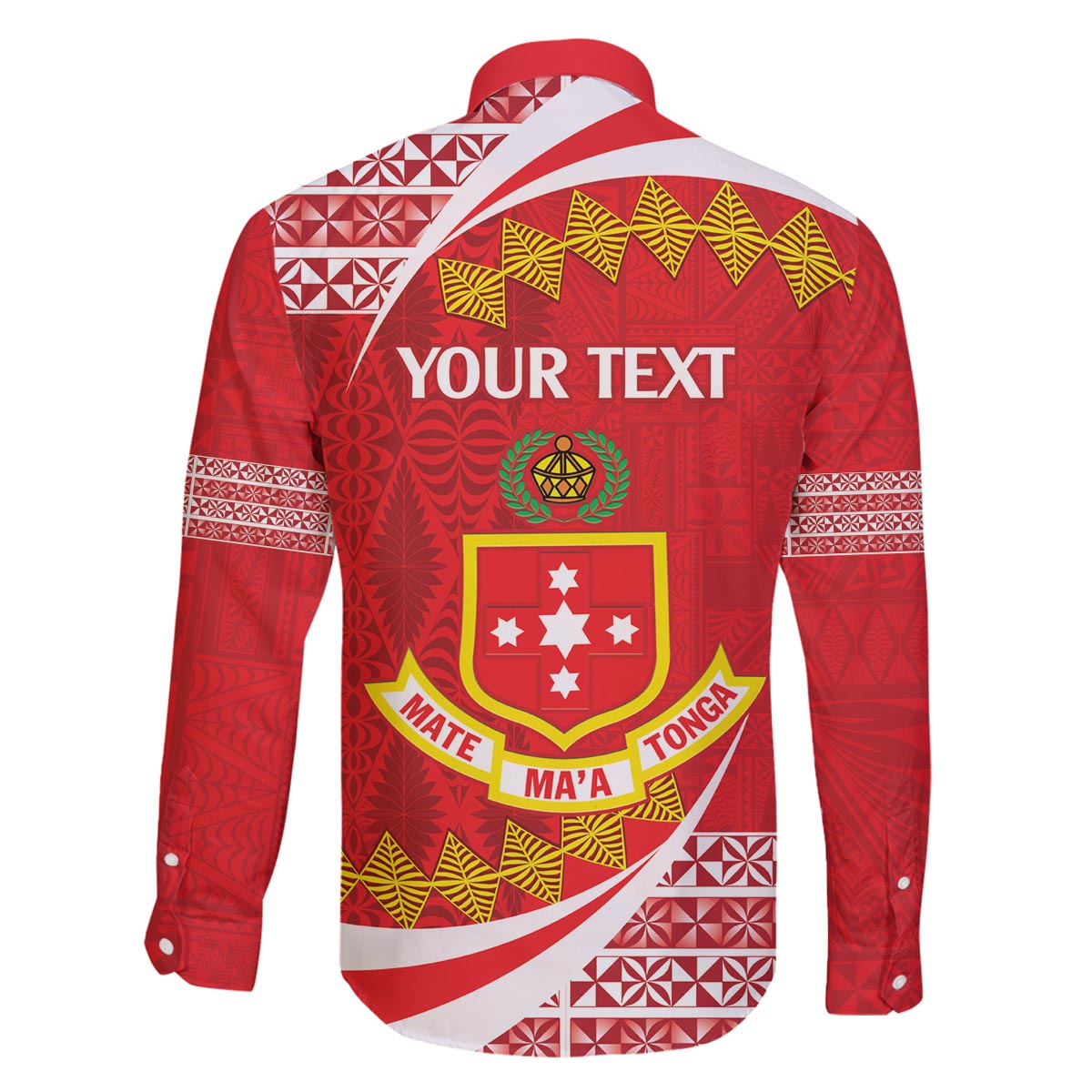 Personalised Kolisi Tonga College Atele Family Matching Puletasi and Hawaiian Shirt Mate Maa Tonga 142 Years Anniversary LT14 - Polynesian Pride