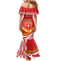 Personalised Kolisi Tonga College Atele Mermaid Dress Mate Maa Tonga 142 Years Anniversary LT14 - Polynesian Pride