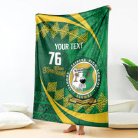 Personalised Tonga Liahona-Saineha High School Blanket Happy 76 Years Anniversary LT14 - Polynesian Pride