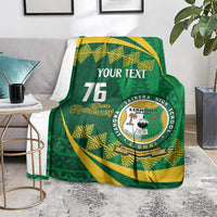 Personalised Tonga Liahona-Saineha High School Blanket Happy 76 Years Anniversary LT14 - Polynesian Pride