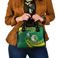 Personalised Tonga Liahona-Saineha High School Shoulder Handbag Happy 76 Years Anniversary LT14 - Polynesian Pride