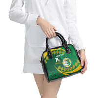 Personalised Tonga Liahona-Saineha High School Shoulder Handbag Happy 76 Years Anniversary LT14 - Polynesian Pride