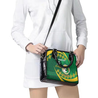 Personalised Tonga Liahona-Saineha High School Shoulder Handbag Happy 76 Years Anniversary LT14 - Polynesian Pride