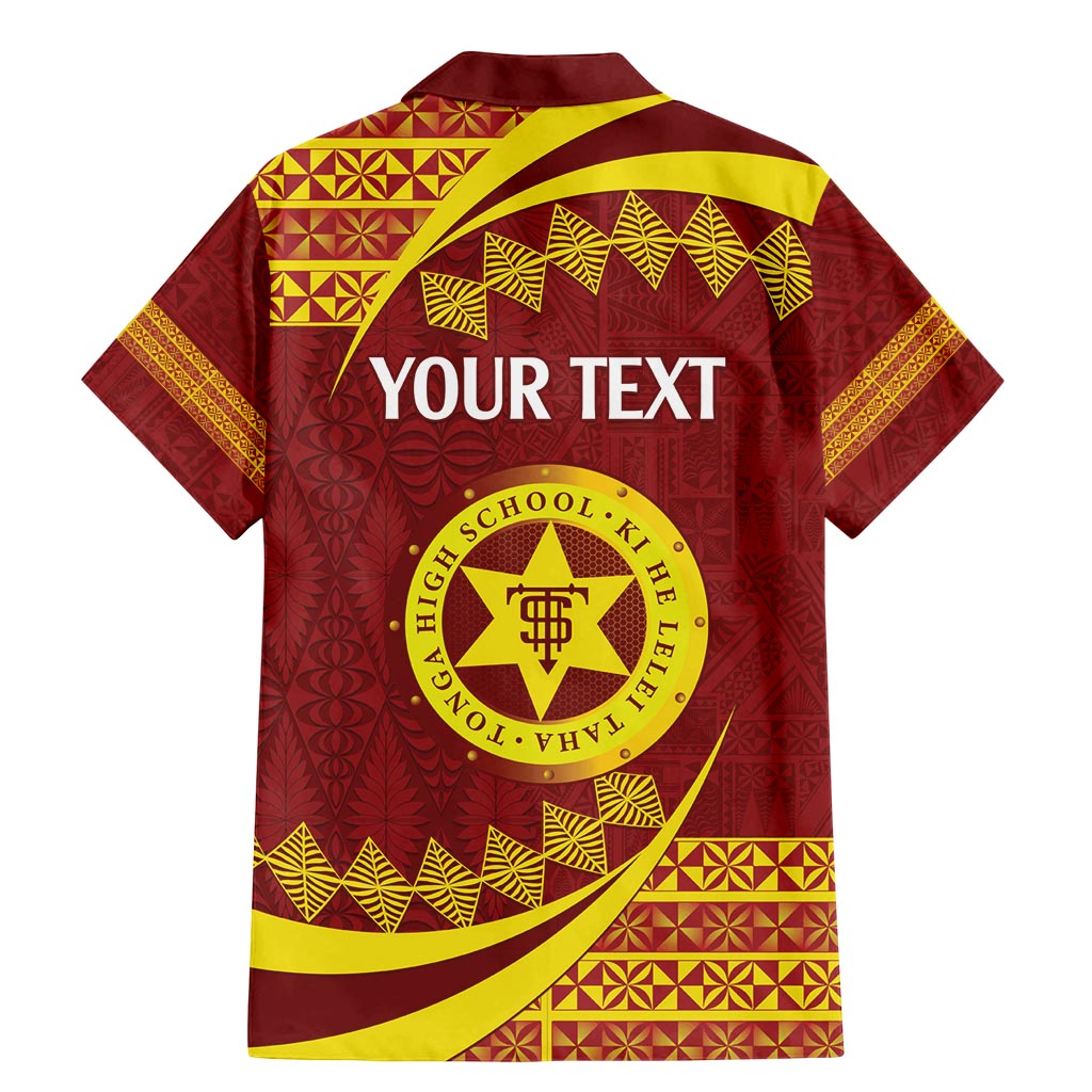 Personalised Tonga High School Family Matching Mermaid Dress and Hawaiian Shirt Happy 77 Years Anniversary LT14 - Polynesian Pride