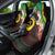 Long God Yumi Stanap Vanuatu Car Seat Cover Tropical Flowers Aboriginal Pattern