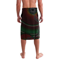 Long God Yumi Stanap Vanuatu Lavalava Tropical Flowers Aboriginal Pattern