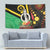 Tamtam Drum Vanuatu Tapestry Boar Tusk Aboriginal Flag Style