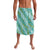Hawaii Jade Vine Lei Lavalava Aloha Palaka Motif - Turquoise - Polynesian Pride