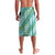 Hawaii Jade Vine Lei Lavalava Aloha Palaka Motif - Turquoise - Polynesian Pride