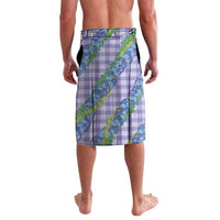 Hawaii Jade Vine Lei Lavalava Aloha Palaka Motif - Purple - Polynesian Pride